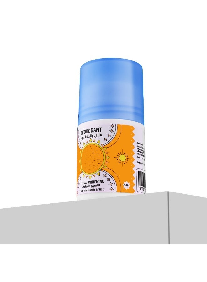 Ashry Natural Brightening Deodorant for Underarms 24 Hour Odor Protection Aluminum Free - Image 2